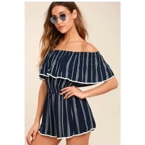Cute Blue Lulus Romper